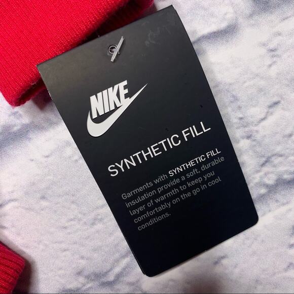 Nike Quilted Puffer Hooded Jacket in Rush Pink - Picture 4 of 9